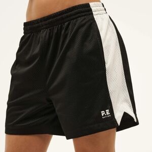 P.E Nation Sonic Short IN Black & Optic White NWT Small
